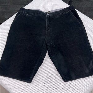 Vans Black Flat Front Men's Shorts